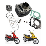 Kit Cilindro Camisa Motor + Junta + Retentor Traxx Sky 125