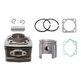 Kit Cilindro Com Juntas Bicicleta Motorizada 80cc Biela Alta