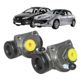 Kit Cilindro Freio Traseiro Peugeot 206 207 Sistema Bosch