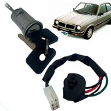 Kit Cilindro Ignição Comutador Direção Com Chave Chevette 