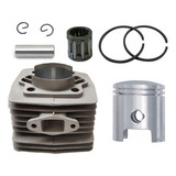 Kit Cilindro Motor Moskito 80cc Biela Baixa C/ Rolamento