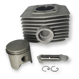 Kit Cilindro Nacional 75cc Frenobras Para Mobilete Bikelete