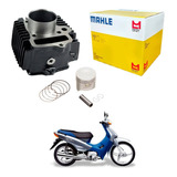 Kit Cilindro Pistao Aneis Biz 100/c-100 Dream Metal Leve