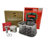Kit Cilindro Pistão Anéis Cg 125 Titan 94 99 Kmp Premium Std