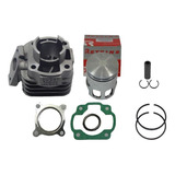 Kit Cilindro Pistão Aneis Jogo Junta Completo Jog 50cc