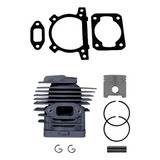 Kit Cilindro Pistão Anéis Juntas Rocadeira Stihl Fs220