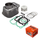 Kit Cilindro Pistao Anel Junta Cg 125 2005 2006 2007 2008