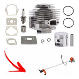 Kit Cilindro Pistão Anel Juntas P Roçadeira Tekna Rl520ac-g2