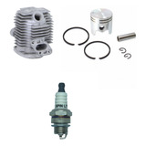 Kit Cilindro Roçadeira 26cc 33mm Nakashi Tu26 Cg261b Garthen