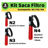 Kit Cinta P/troca De Filtro Oleo N2 N3 N4 Profissional 3 Pçs
