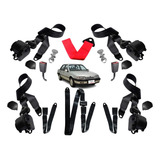 Kit Cinto De Segurança Retratil 3 Pontos Monza Gm 5 Bancos