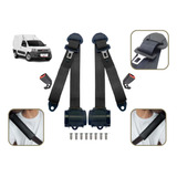 Kit Cinto De Segurança Vermelho Retrátil Fiat Fiorino Antiga