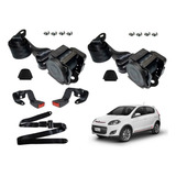 Kit Cinto Segurança Fiat Uno Way Vivace Traseiro Retrátil