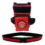 Kit Cinturão E Bornal Tático Anatômico De Perna Nylon Oxford
