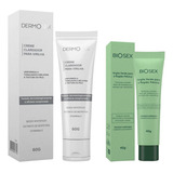 Kit Clareador Intimo Corporal Argila Verde Hidratante Pelvic