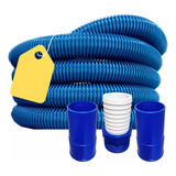 Kit Clean Mangueira + Adaptador E Ponteiras Para Piscina