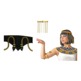 Kit Cleopatra Cobra 2 Peças Adulto Halloween Festas