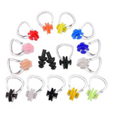 Kit Clip Nasal Presilha Nariz Protetor Tampão Ouvido Natação