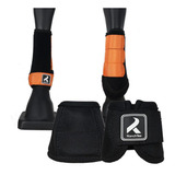 Kit Cloche E Caneleira Laranja Ranch Tex