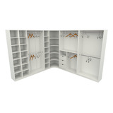 Kit Closet Armário Colmeia Cabideiro M23 (loja Expositor)