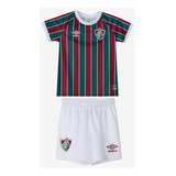 Kit Clube Infantil Umbro Fluminense Oficial