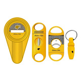 Kit Cohiba Cinzeiro Cortador De Charuto V Guilhotina Furador