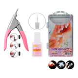 Kit Cola Para Unhas Postiças +