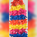 Kit Colar Havaiano 60 Colares Havaiano Plástico Colorido 