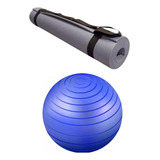 Kit Colchonete Tapete Yoga Ginástica Bola