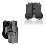 Kit Coldre Externo Glock G22g5 E Porta Carregador Cytac