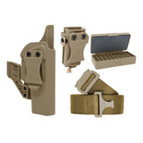 Kit Coldre Velado Glock G17 G19x + Raptor 45mm + Acessórios