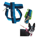 Kit Coleira Peitoral C/ Guia P/ Cachorro Pequeno Médio Porte