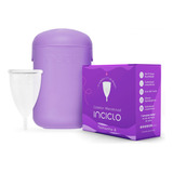 Kit Coletor Menstrual Inciclo + Cápsula + Os Tamanhos Cor A + Lavanda