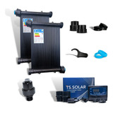 Kit Coletor Solar Aquecimento Piscinas 2m