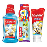 Kit Colgate Creme Dental 100g +escova+ Enxaguante 250ml