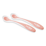 Kit Colheres Infantil Treinamento Termossensíveis Nûby 4+m