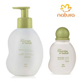 Kit Colônia E Hidratante Mamãe E Bebê Natura 