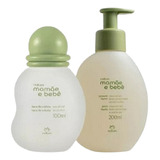 Kit Colônia E Sabonete Líquido Mamãe E Bebê Natura 