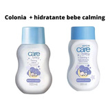 Kit Colonia + Hidratante Bebe Baby Care Calming Avon