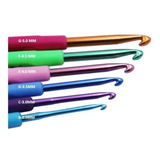 Kit Com 06 Agulhas Barbante Ponta De Aluminio 