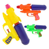 Kit Com 10 Arminhas De Água Pistola Brinquedo Diversão Verão