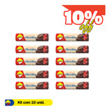 Kit Com 10 Biscoito Recheado De Chocolate Zero Açucares 120g