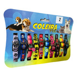 Kit Com 10 Coleiras Para Gatos Com Elástico