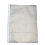 Kit Com 10 Folhas Em Polipropileno Para 04 Cédulas Cada