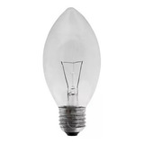 Kit Com 10 Lâmpada Vela Balão Clara 60w 220v E27 Ge