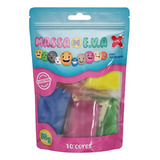 Kit Com 10 Pacotes De Massinha De Eva - Make + 10 Cores 