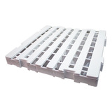Kit Com 10 Paletes Piso Em Plástico Modular 40x40x4,5