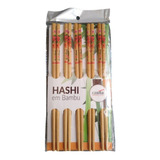 Kit Com 10 Pares De Hashi