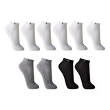Kit Com 10 Pares De Meia Adulto Curta Walk Lupo