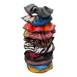 Kit Com 10 Scrunchie Xuxinha Rabicó Frufru Prender O Cabelo